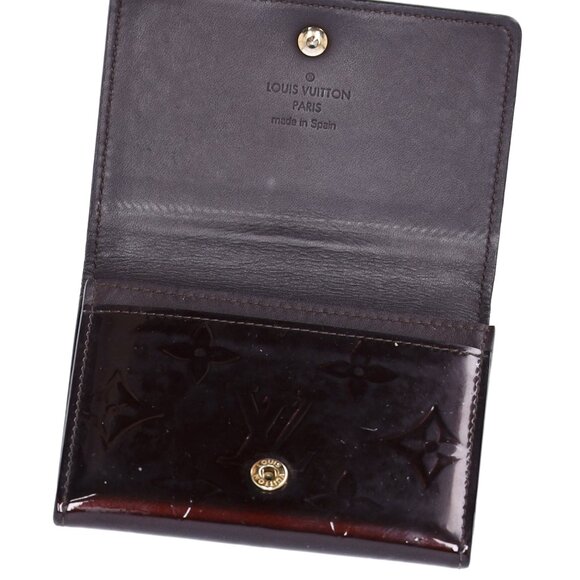 Louis Vuitton Monogram Vernis Business Card Holder M91409 Amarante - Picture 4 of 4